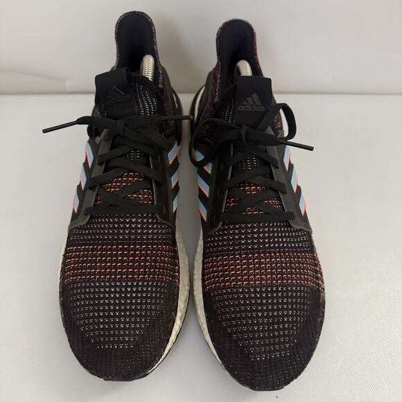 Adidas UltraBoost 19 Black Glow Blue Sneakers Running Shoes 11 main image 9